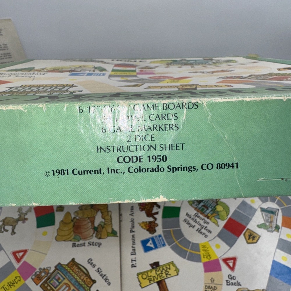Merry Motorist Board Game by Current 1981 VTG Ages 8+ Complete w/Original Box - Picture 7 of 7